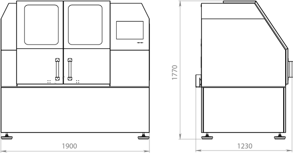 картинка Фрезерный станок с ЧПУ Роутер 6040 Серво Интернет-магазин «3DTool»