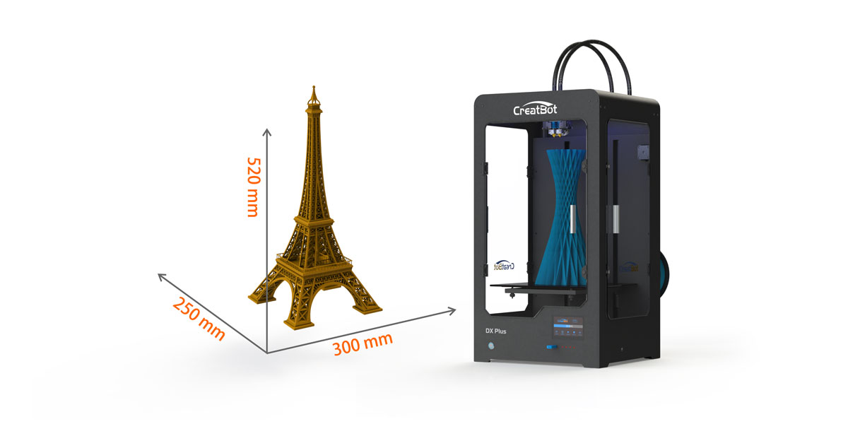 картинка 3D принтер CreatBot DX Интернет-магазин «3DTool»