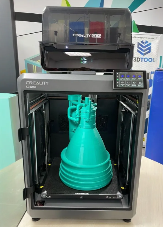 Фото 3D принтер Creality K2 Plus Combo (CFS в комплекте)