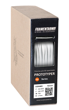 картинка Пластик PRO Ceramo диаметром 1.75 мм (Filamentarno) Интернет-магазин «3DTool»